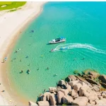 Bãi Kinh Ninh Thuận nhìn từ trên cao