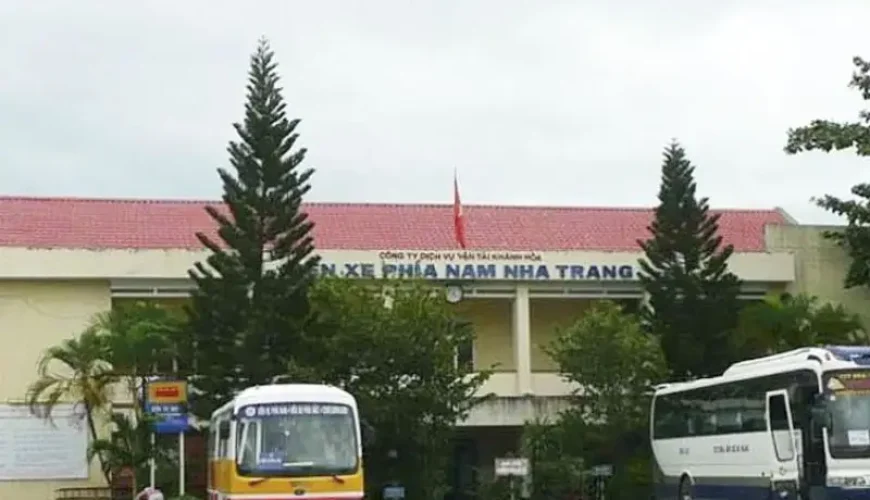 Không gian bến xe phía Nam Nha Trang hiện đại