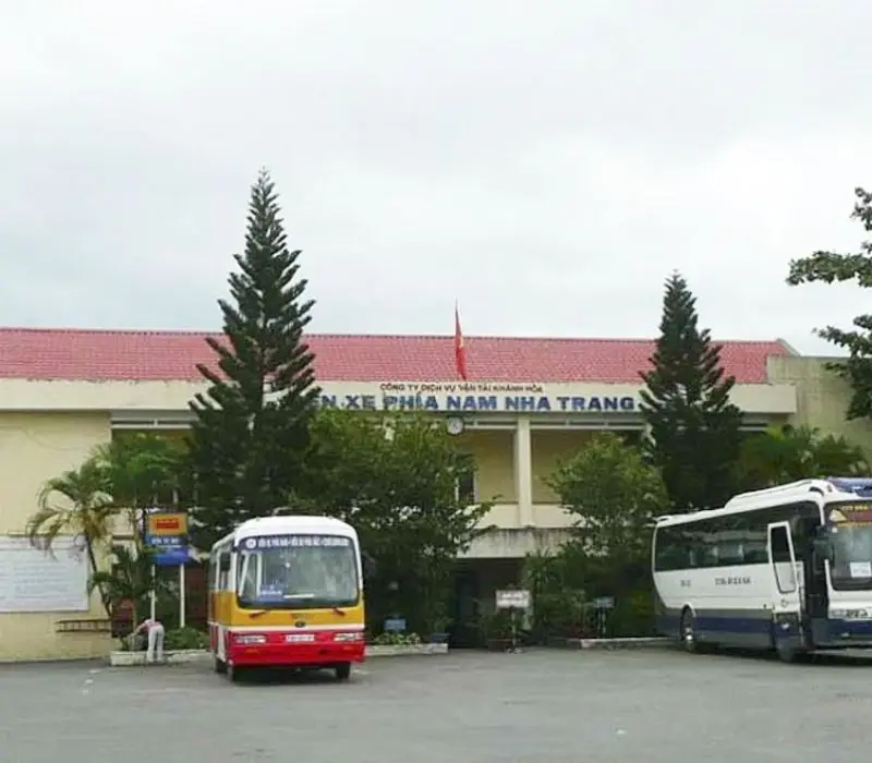 Không gian bến xe phía Nam Nha Trang hiện đại
