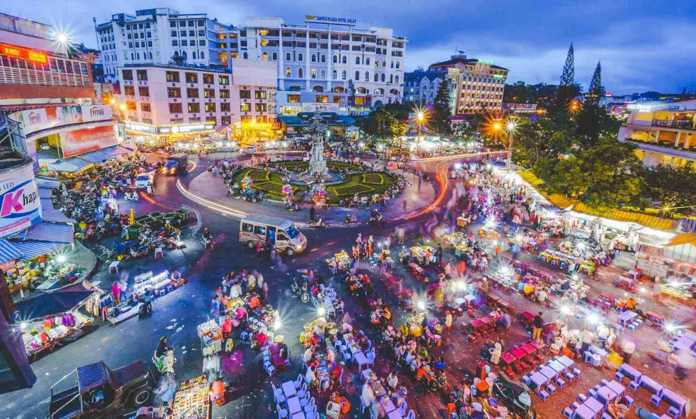 chợ đêm đà lạt 2025