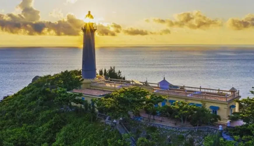 Chùa Thanh Lương Phú Yên nhìn từ trên cao