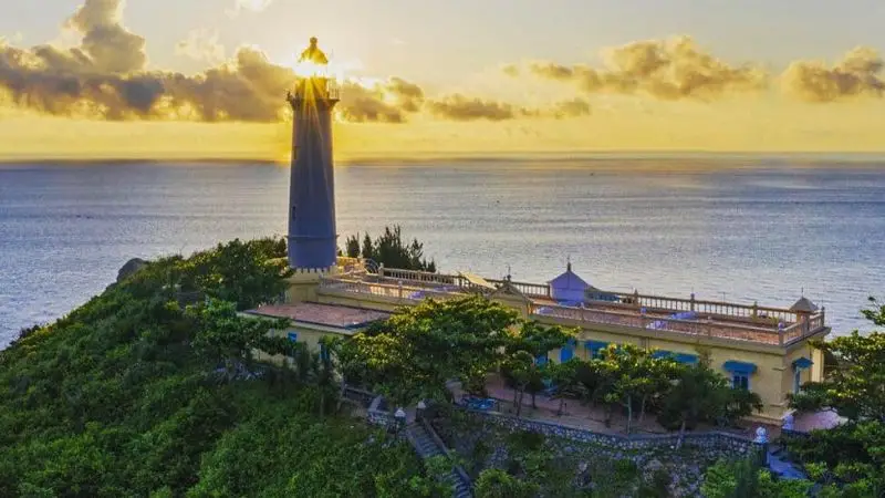 Chùa Thanh Lương Phú Yên nhìn từ trên cao