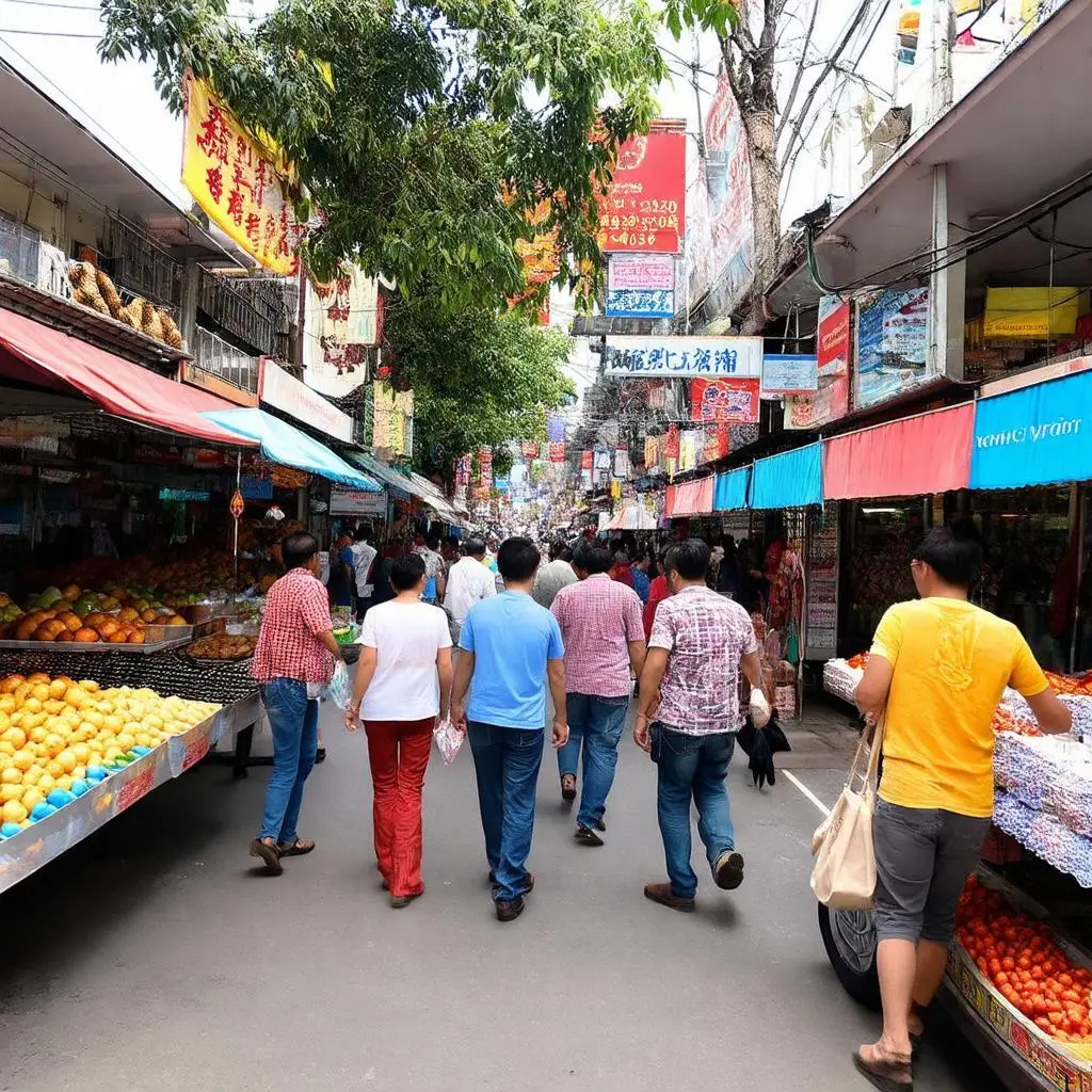 Đường phố Vĩnh Hải Nha Trang