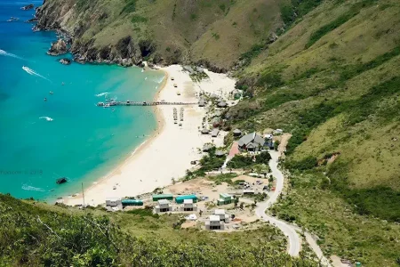 Toàn cảnh Kỳ Co Beach 2025 nhìn từ flycam