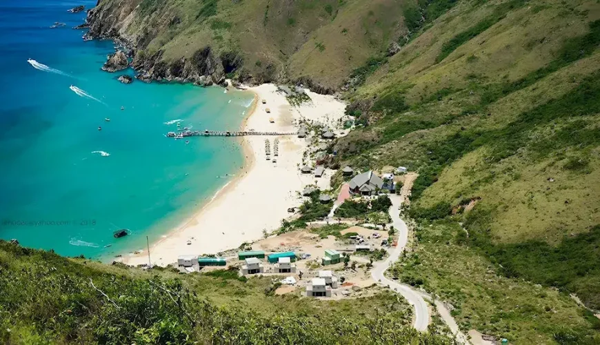 Toàn cảnh Kỳ Co Beach 2025 nhìn từ flycam