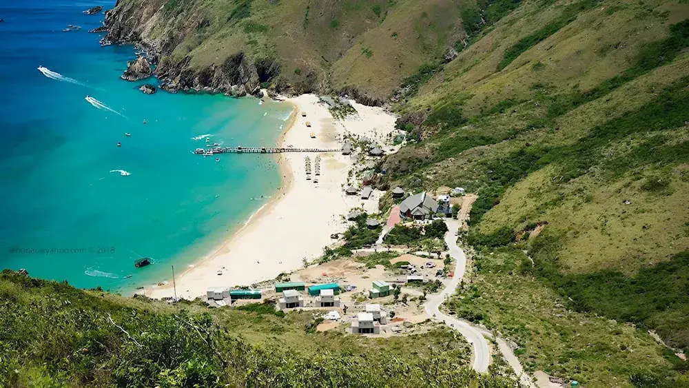 Toàn cảnh Kỳ Co Beach 2025 nhìn từ flycam