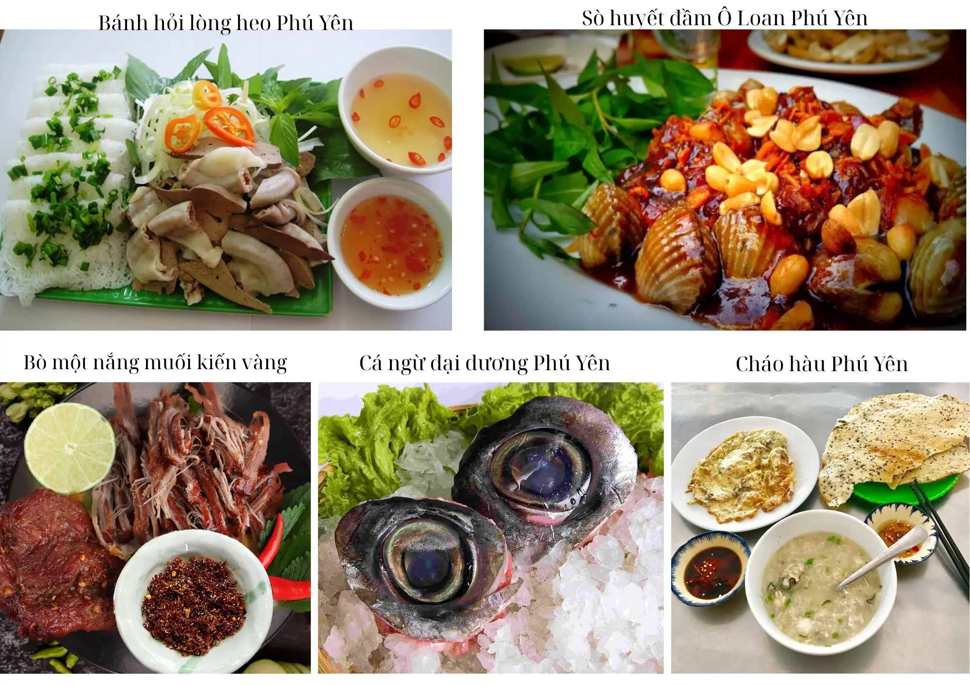 món ăn đặc sản phú yên