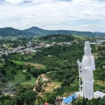Toàn cảnh Chùa Linh Ẩn giữa núi rừng Tây Nguyên