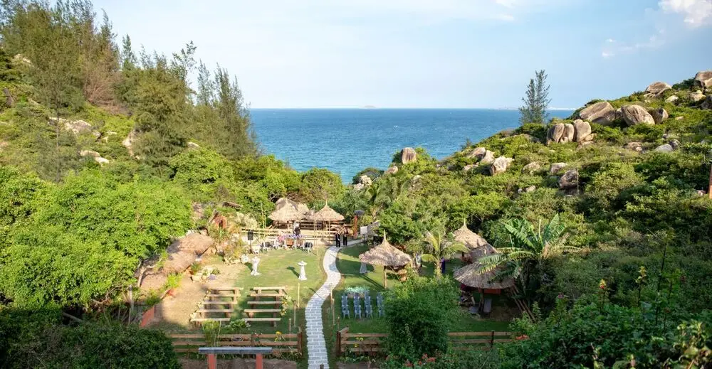 Toàn cảnh khu du lịch Trung Lương