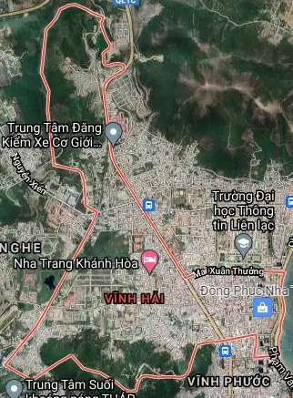Toàn cảnh phường Vĩnh Hải Nha Trang