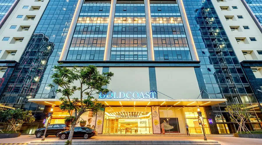 Trung tâm thương mại Gold Coast Nha Trang về đêm