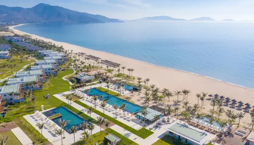 Cảnh đẹp Bãi Dài Nha Trang nhìn từ trên cao