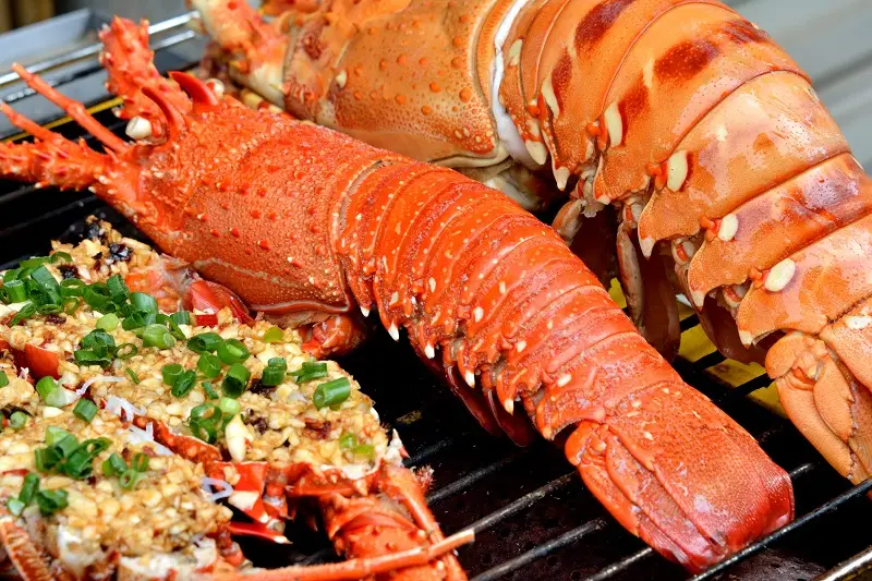 Đảo Bình Ba Cam Ranh và tôm hùm đỏ