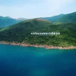 Toàn cảnh Ghềnh Ráng Tiên Sa Quy Nhơn nhìn từ trên cao