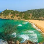 Bãi biển Đại Lãnh Nha Trang nhìn từ trên cao