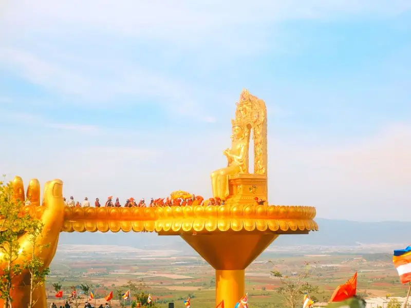 Góc sống ảo phong cách Tây Tạng tại Samten Hills